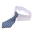 thumbnail image 4 of para perros y gatos, cuello a rayas, pajarita, traje de aseo, Gris Sunnimix Cuello de corbata de gato para perros mascotas, 4 of 8