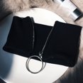 thumbnail image 4 of Coofit Collier Ras-du-Cou pour Femmes à Faux Col, Design Créatif avec Fermeture Éclair, Col à Revers Détachable, 4 of 6