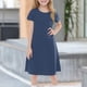 thumbnail image 2 of Girls' Summer Dress Kids 2025 Pink Short Sleeve Casual Dress Perfect for Everyday Wear and Special Occasions ,Sie:140, 2 of 7