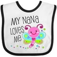 thumbnail image 3 of Inktastic My Nana Loves Me Cute Dragonfly Boys or Girls Baby Bib, 3 of 4