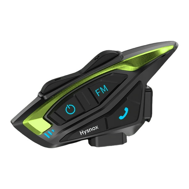 Intercomunicador para casco de motocicleta, interfono Compatible con Bluetooth, 2 conductores, 800m