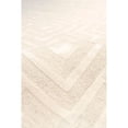 thumbnail image 3 of Pasargad Home Edgy 10' x 14' Hand-Tufted Silk and Wool Ivory Rug, For Indoor Space and all Age of Group, 3 of 5