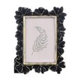 thumbnail image 1 of DOLITY Picture Frame Decorative Resin Flower Photo Frame for Entrance Table Hallway 4x6 Inch, 1 of 9
