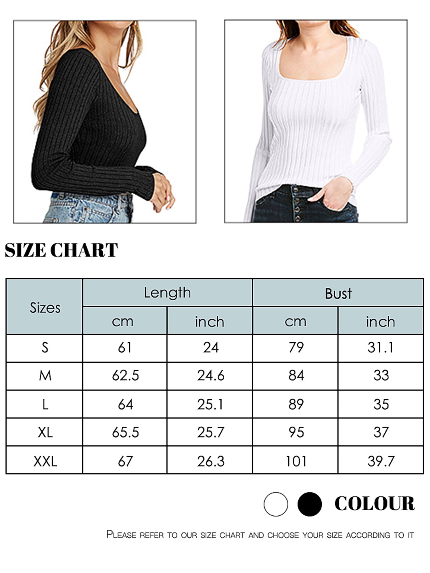 ANYFIT WEAR Long Sleeve Fall Blouse for Women Square Neck Ribbed Knit  Shirts Top Cozy Warm Pullover Tops Army Green XL 