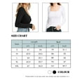 thumbnail image 2 of ANYFIT WEAR Long Sleeve Fall Blouse for Women Square Neck Ribbed Knit Shirts Top Cozy Warm Pullover Tops Army Green S, 2 of 5