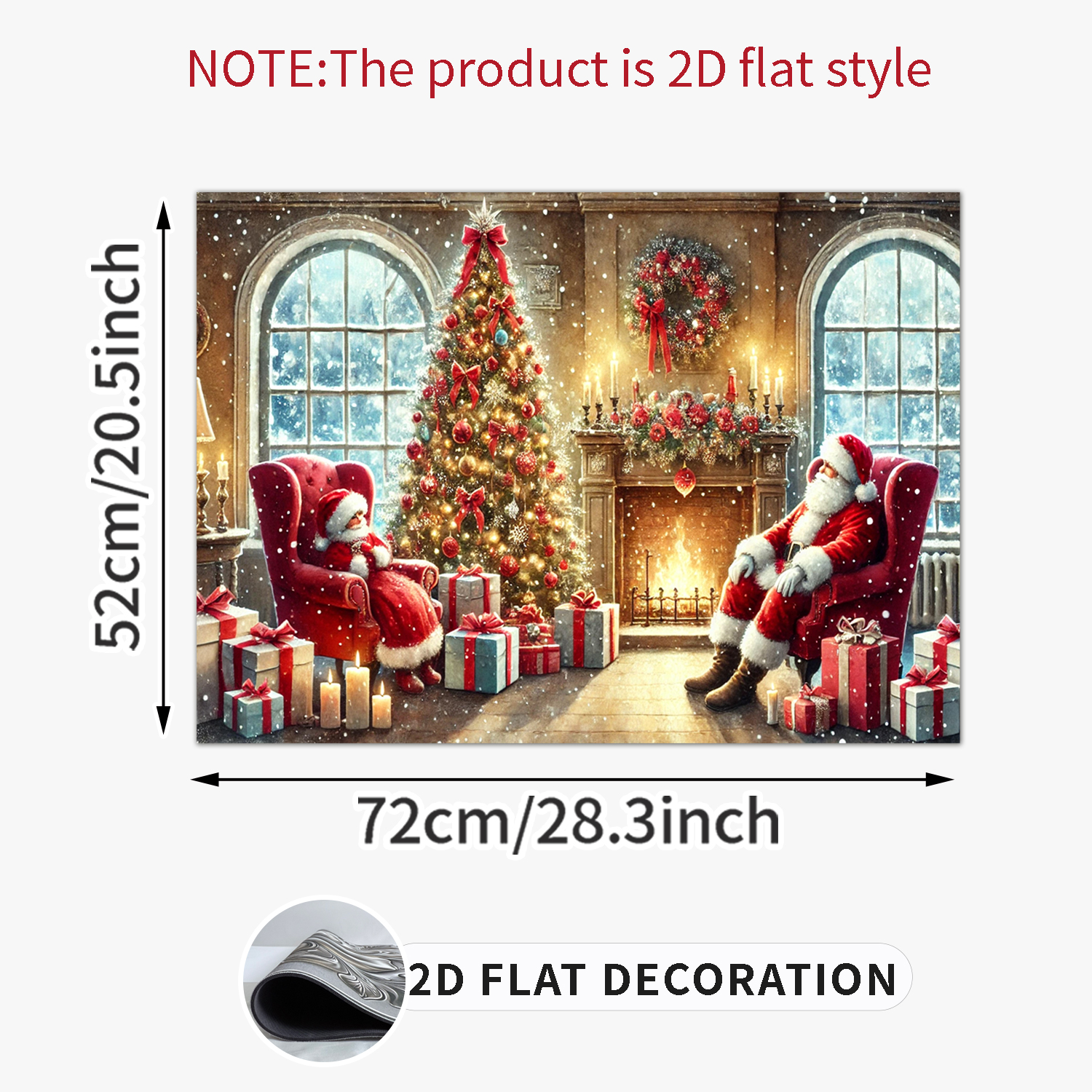 1pc Christmas Stove Cover Let It Snow Winter Stove Top Cover for Kitchen Decor Red Electric Stove Pad Xmas Party Non-Stick Gas Burners Covers Washable Countertop Protector Keep Stove Clean
