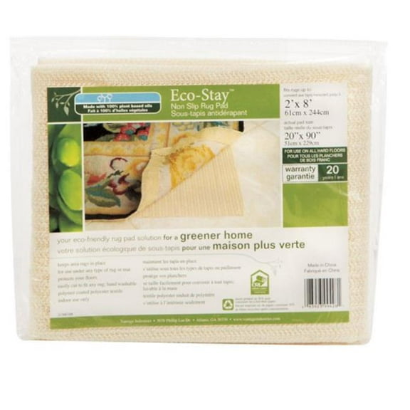 Vantage Industries V14736 Eco Stay Non Slip Rug Pad 2 x 8 ft.