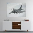 thumbnail image 5 of HFDF F-16 Fightg Falcon Airplane Canvas Wall Art Prts F-16 Fighter Jet Poster Aviation Wall Art Decor U.S Air Force Picture Artwork Military Plane Decoration for Men Boys Room - es 24x16inch Framed, 5 of 5