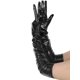 thumbnail image 5 of Guantes de cuero sintético para mujer INSPIRE CHIC, brillantes, de dedo completo, largos, para la noche, cálidos, talla única, color negro, 5 of 6