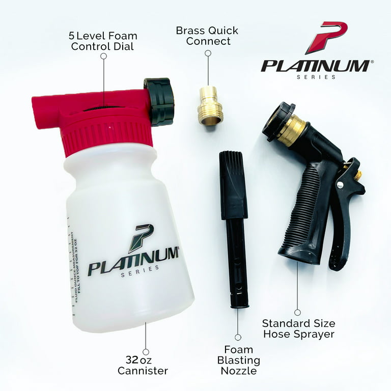 Platinum Series Foam Cleanser Sprayer, Standard Hose Fitting, 32oz