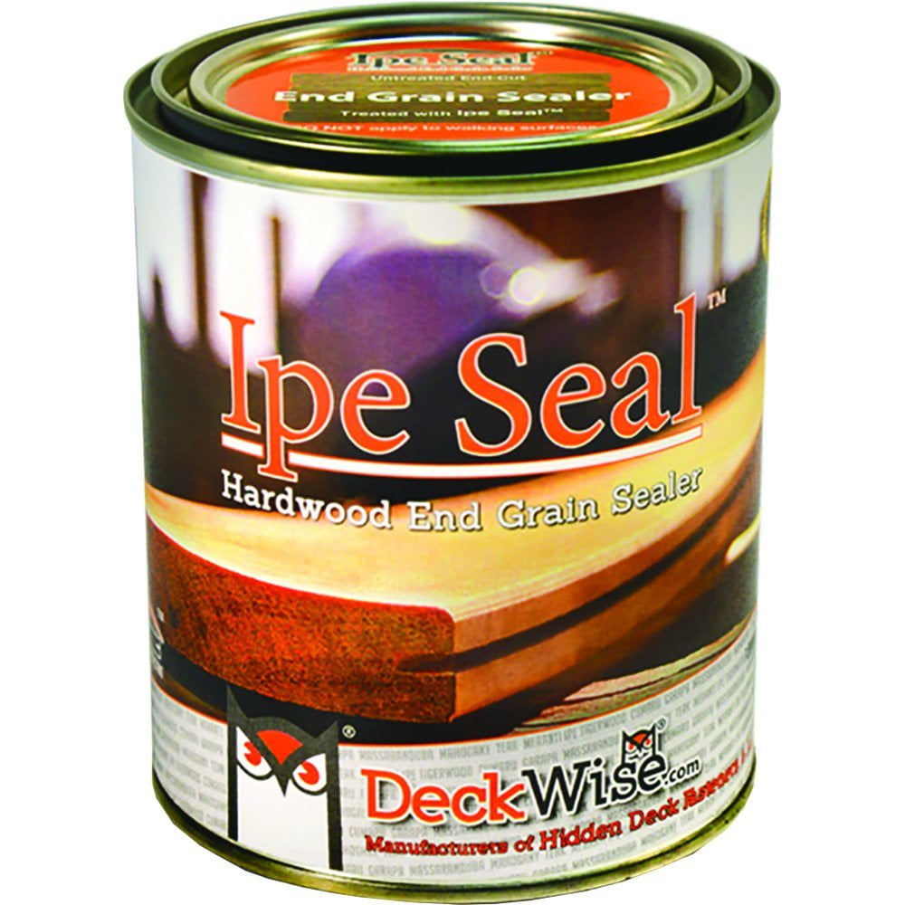 DeckWise Ipe Seal Hardwood Endgrain Sealant, 1 Qt Can