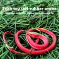 thumbnail image 3 of Realistic Rubber Snakes Trick Toy Simulation Snake NEW Small Rubber Whimsy .AU X1L5, 3 of 9