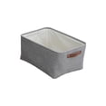 thumbnail image 2 of Cesta de Almacenamiento de Tela con Asas Plegable para Organización del Hogar – Cesto de Ropa, Organizador de Juguetes, Caja de Almacenamiento Decorativa Multiusos – Negro/Gris/Azul/Caqui, 2 of 6