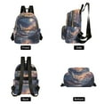 thumbnail image 4 of FORMRS Mini Backpack Purse for Women Quilted Travel Daypack Casual Shoulder Bag, Ethereal Mountain, 4 of 7