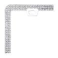 thumbnail image 4 of Portaplaca Auto Drive Color Plata Con Recubrimiento Tipo Diamante, 4 of 4