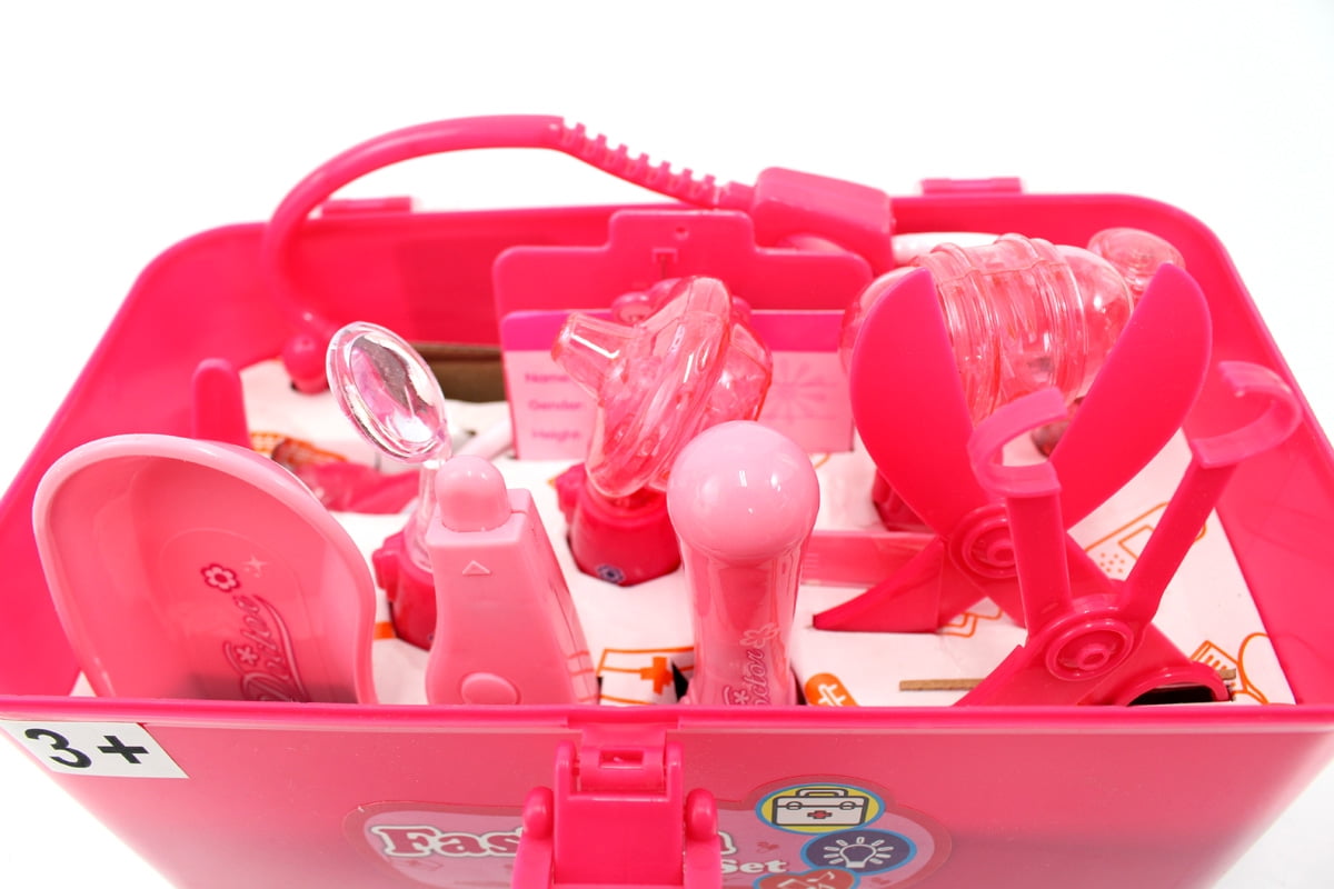 What's Up Doc? Doctor Nurse Medical Kit Playset - Pink