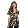 thumbnail image 2 of MULTIPLE PRINTS-Women's Medical/Nursing Scrub Set Print Top & Pant-NEW-FREE SHIP, 2 of 6