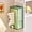 Green, variant on ABCISI Wall Mounted Tissue Box Holder, Clear Plastic Tissue Dispenser with Adhesive Backing and Dustproof Lid, 8 x 4 x 3 Inch Tissue Storage Box for Bathroom, Kitchen and Living Room, Green