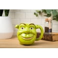 thumbnail image 2 of Silver Buffalo Shrek - Taza de cerámica esculpida 3D, 20 onzas, 2 of 7