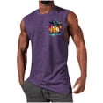 thumbnail image 3 of XUNKUSGA Tank Tops Men Cotton Sleeveless Mens T-Shirts Fashion Summer Graphic Tank Tops for Men Soft Skin Friendly Tee Shirts Mens for Gym Workout,#30,2XL, 3 of 6