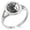 Silver, variant on Stainless Steel Greek Mythology Medusa Minimalist Oval Top Polished Statement Signet Ring