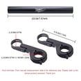 thumbnail image 2 of BLEEUS 20cm Handlebar Extended Bracket Waterproof Accessories Cycling Essentials (D), 2 of 10