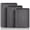 Dark Gray, variant on HONGBAKE Nonstick Baking Sheet Pan Set of 3, Cookie Sheets for Baking, Half Sheet, Quarter Sheet & Jelly Roll Pan Set, Heavy Duty Carbon Steel Bakeware, Dark Gray