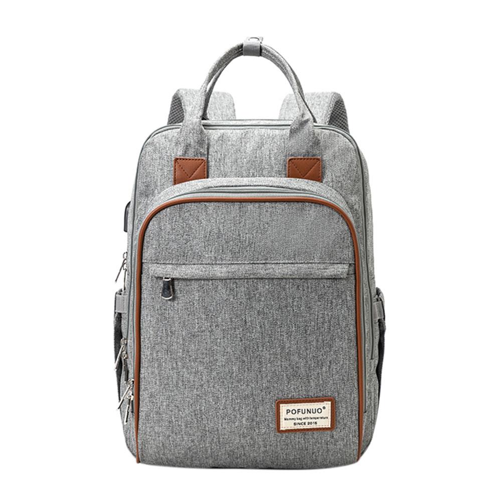 diaper bag backpack with bottle warmer