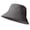 Grey-M, variant on Lispipm Hot Summer Bucket Hat for Women Men Trendy Cotton Sun Hats for Beach Fishing Outdoor Vacation Boonie Caps Black