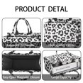 thumbnail image 4 of Large Capacity Tote Bag,White and Black Of Leopard Print Handbag Fashion Luxury Tote Bag,15.7"x13"x 5.1" Inches,Laptop Compatible, 4 of 6