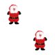 thumbnail image 3 of Greeniant Juguete de peluche para mascotas con temática navideña de Papá Noel, mordedura para mascotas, juguete para masticar, herramienta de Papá Noel 2Conjunto, 3 of 6
