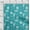 Turquoise Green, variant on oneOone Organic Cotton Poplin Twill Fabric Arrow Sign & Check Kasuri Print Sewing Fabric BTY 42 Inch Wide