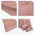 thumbnail image 5 of Stralyhd Scrub for Women Set Stretch Scrub V-Neck Top & Drawstring Jogger Pants Scrub Suit Medical Uniform Pink M, 5 of 6