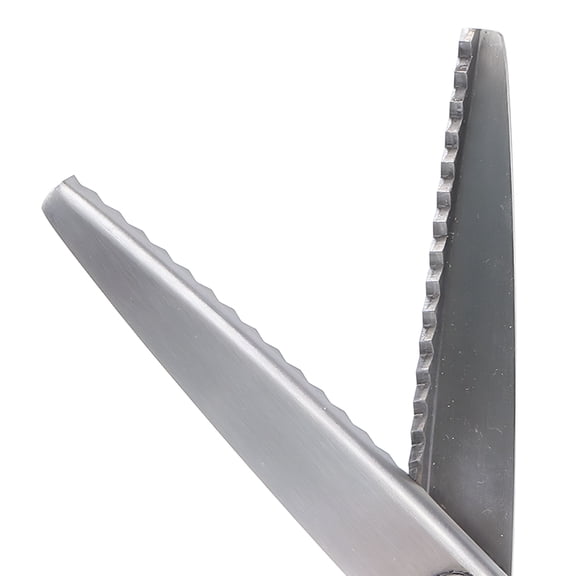 FACEGA Pinking Shears,Ergonomically Designed Stainless Steel Fabric Scissors,Perfect Cutting Tool For Zig Zag Decorative Patterns