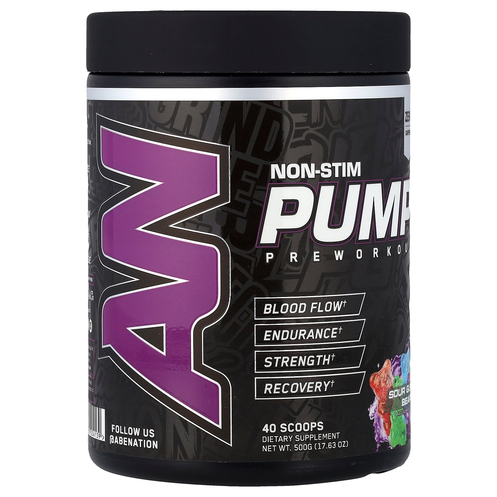 ABE Pump Pre Workout Powder - 17.63 oz - 40 Servings