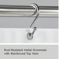 thumbnail image 3 of Better Homes & Gardens Extra Long Heavyweight PEVA Shower Liner, 70" W x 78" H, Arctic White, 3 of 7