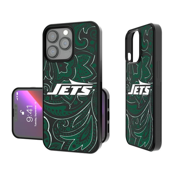 New York Jets iPhone Paisley Design Bump Case