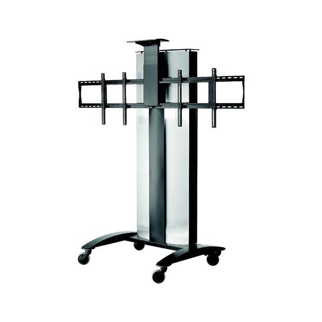 PeerlessAV PERSR555E Flat Panel Video Conference Cart for Two 4055