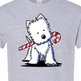 thumbnail image 4 of Inktastic Candycane Cutie Westie T-Shirt, 4 of 5
