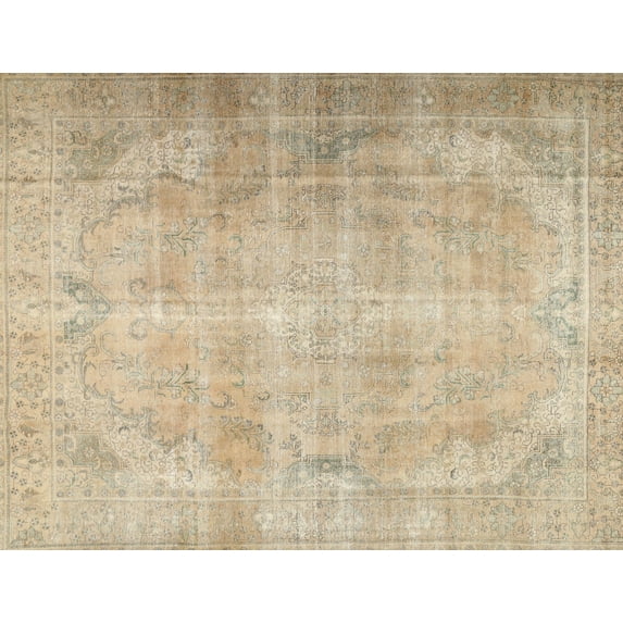 Ahgly Company Machine Washable Indoor Rectangle Traditional Brown Area Rugs, 7' x 10'
