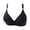 Black, variant on Darzheoy Wire-Free Bra for Women Solid Color Comfortable Leisure Hollow Out Perspective Bra Underwear No Rims Womens Sports Bras 40/90BC