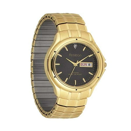 Men's Diamond Dial Expansion Watch