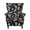 Paisley Flower Print Black, variant on SEANATIVE Wingback Chair Slipcover Machine Washable 2 Piece Wingback Sofa Cover Armchair Slipcovers Wear-resistant Furniture Protector for Home Living Room Decor, Watercolor Floral Pink White