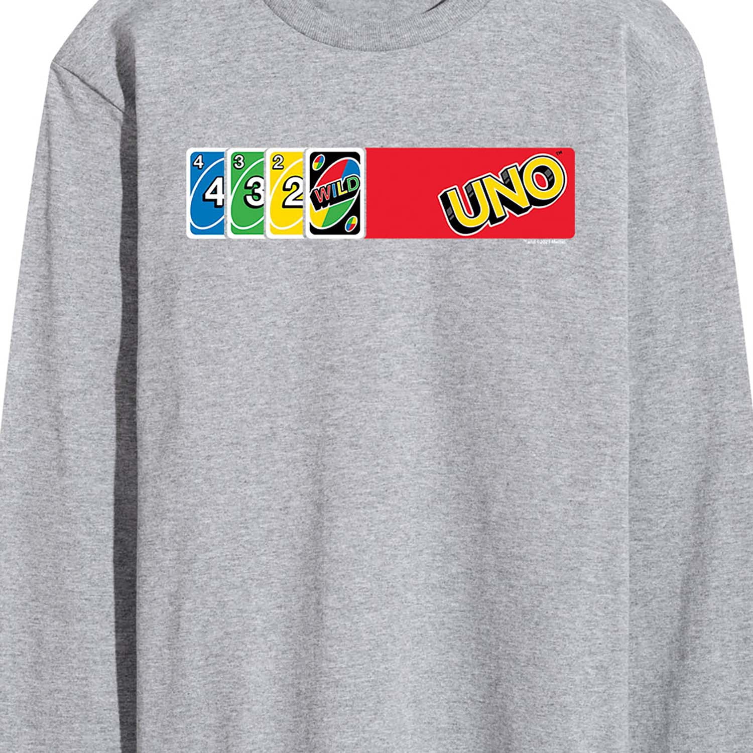 UNO - Card Spread - Men's Long Sleeve T-Shirt
