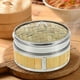 thumbnail image 3 of Vaporera de comida china, vaporera asiática tradicional, cesta de madera con tapa para cocinar albóndigas, verduras, bao bun asiático, dim sum, 18 cm, 3 of 7
