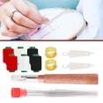 thumbnail image 2 of 34/36/37PCS Big Eye Steel Sewing Needles Kit, 2026 New Stainless Steel Needles for Hand Sewing Kit, Sewing Tool Set, Portable DIY Hand Made Craft Set for Handcraft Lovers Beginners & Daily Use, 2 of 8