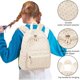 thumbnail image 4 of Mochila Bluboon Mini para niñas pequeñas con estampado floral de pana, 4 of 6