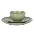 thumbnail image 5 of Gibson Home Queensland Green 12-Piece Stoneware Dinnerware Set, 5 of 9