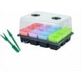 thumbnail image 1 of Seed Starting Tray Kit, 12 Hole Seedling Starter Tray, Universal Kit for Seed Starting, Seedling Germination and Propagation Tools, 1 of 1