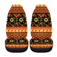 thumbnail image 5 of POLERO Easy to Install Front Seat Cover for Sedan, Waterproof Breathable Vehicle Seat Covers Polyester 2 Pack, Floral Geometric Birds, 5 of 13